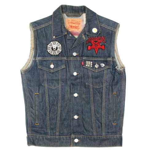 Vintage levi denim gilet - vintage,