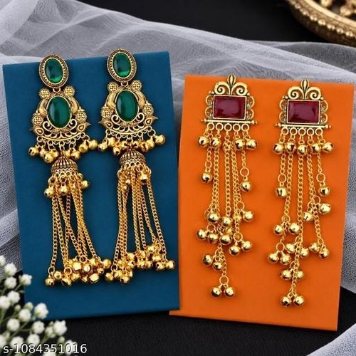 Orecchini ghungroo jhumka - orecchini,