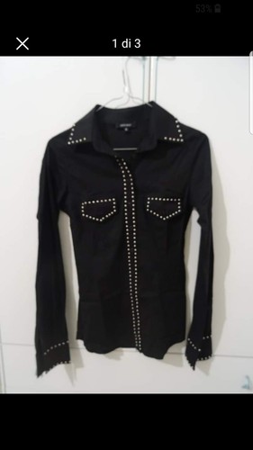 Camicia denny rose nera - denny,