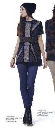 Denny rose maglia - rose,